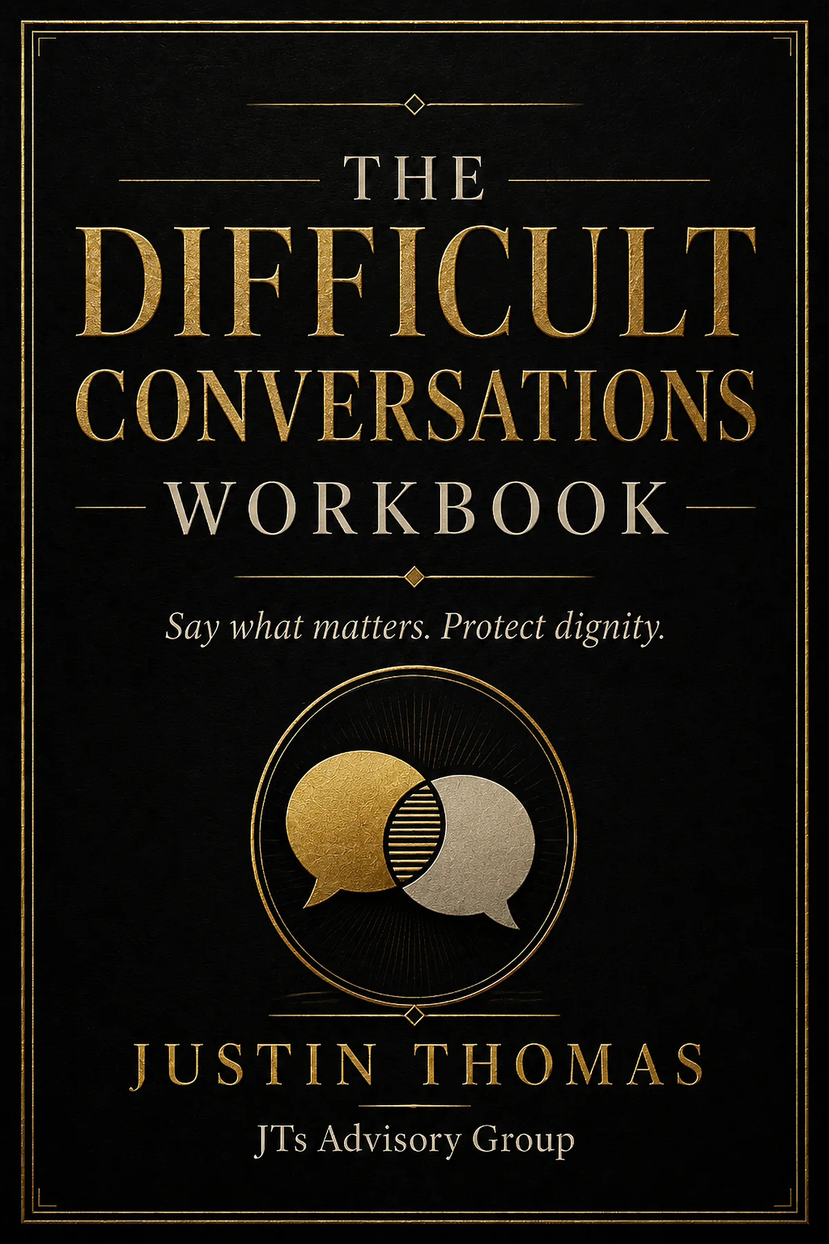 The Difficult Conversations Workbook cover