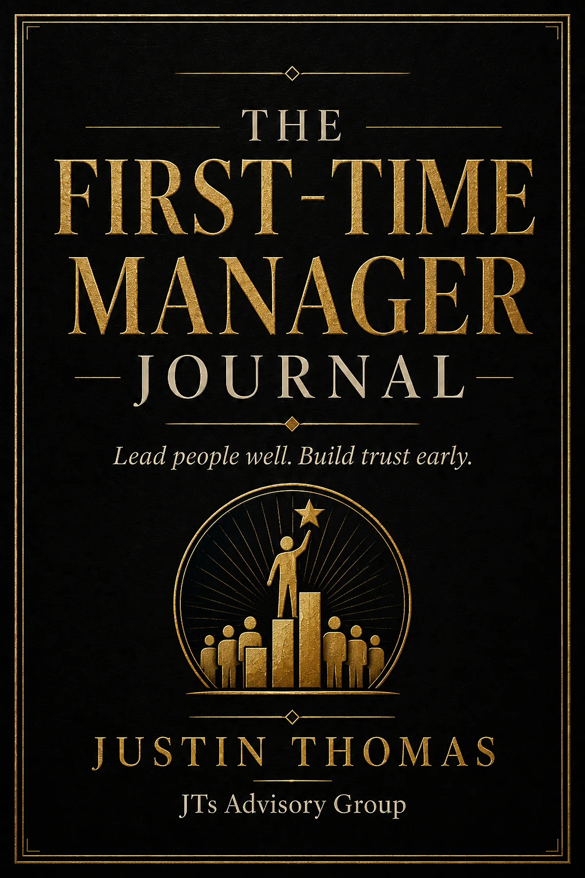The First-Time Manager Journal cover