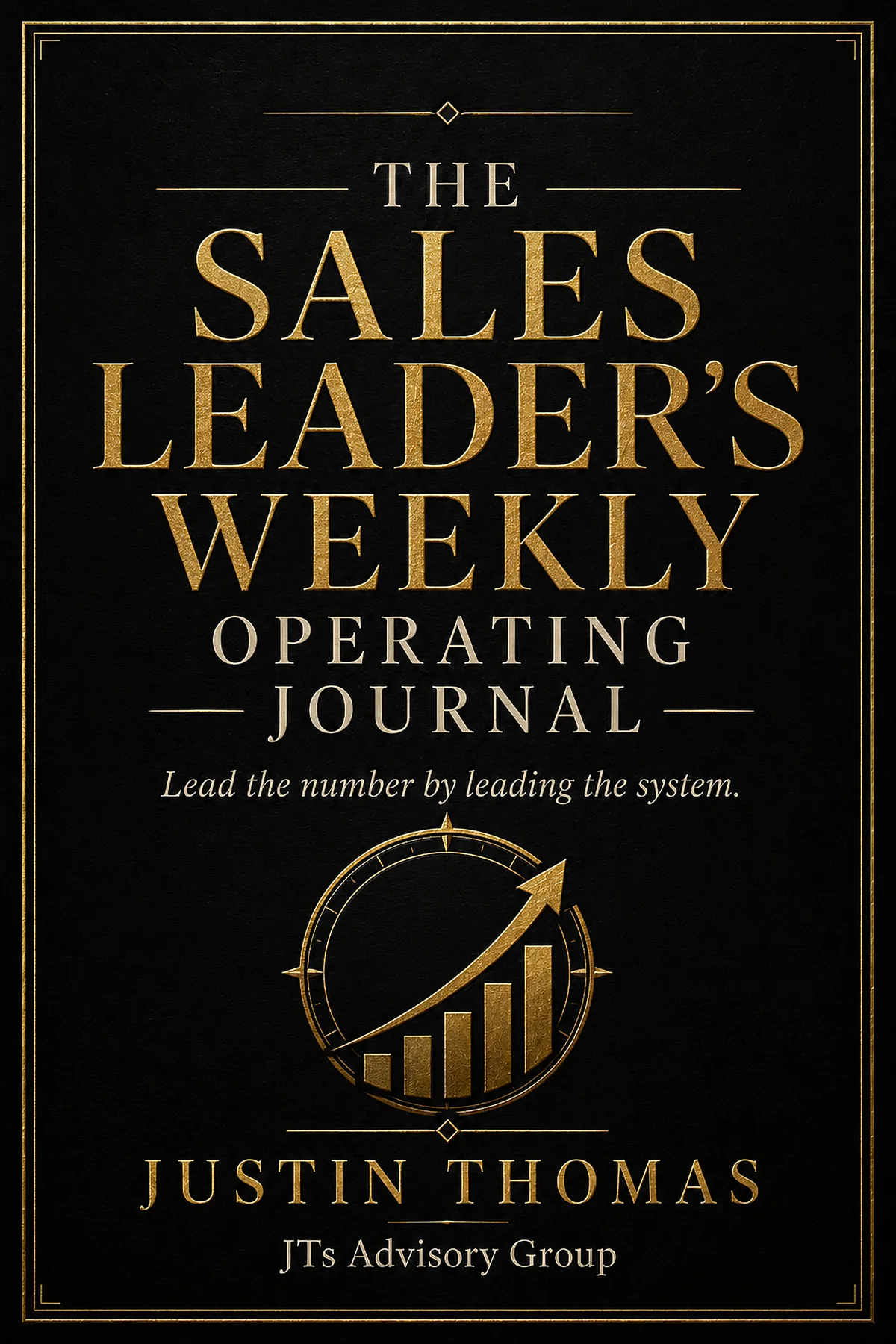 The Sales Leader’s Weekly Operating Journal cover